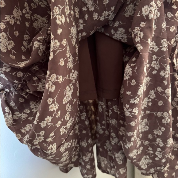 MAIN STREET EXCHANGE nursing friendly midi dress; women’s dresses - Picture 8 of 10